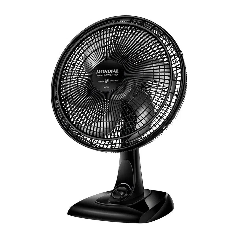 VENTILADOR MONDIAL V-40-B 40CM PRETO 127V