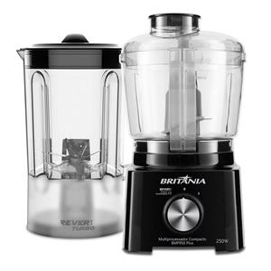 Processador de Alimentos Britânia Bmp950p Compacto Plus 127v