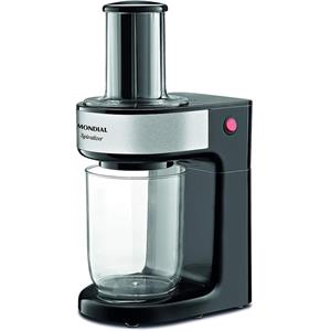 Cortador Elétrico Mondial Espiral Cs-01 Preto/inox 127v