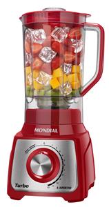 LIQUIDIFICADOR MONDIAL L-1200 RI VERM 127V