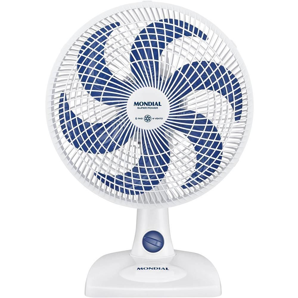 VENTILADOR MONDIAL VSP-30W 6P 30CM BCO 127V