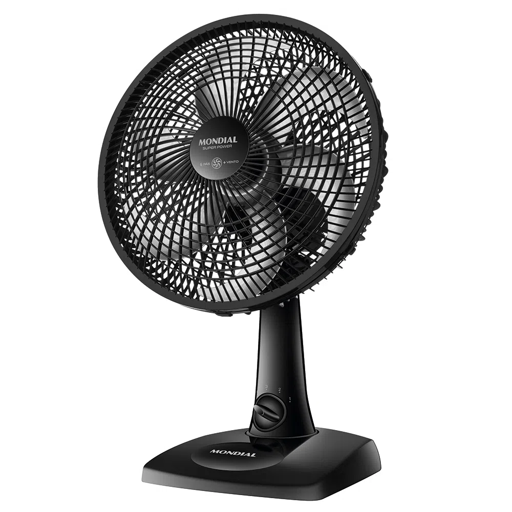 VENTILADOR MONDIAL VSP-30B 6P 30CM PTO 127V