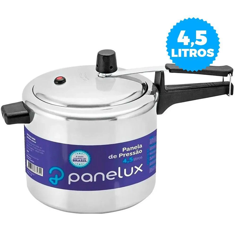 PANELA DE PRESSÃO PANELUX 4.5L POLIDA